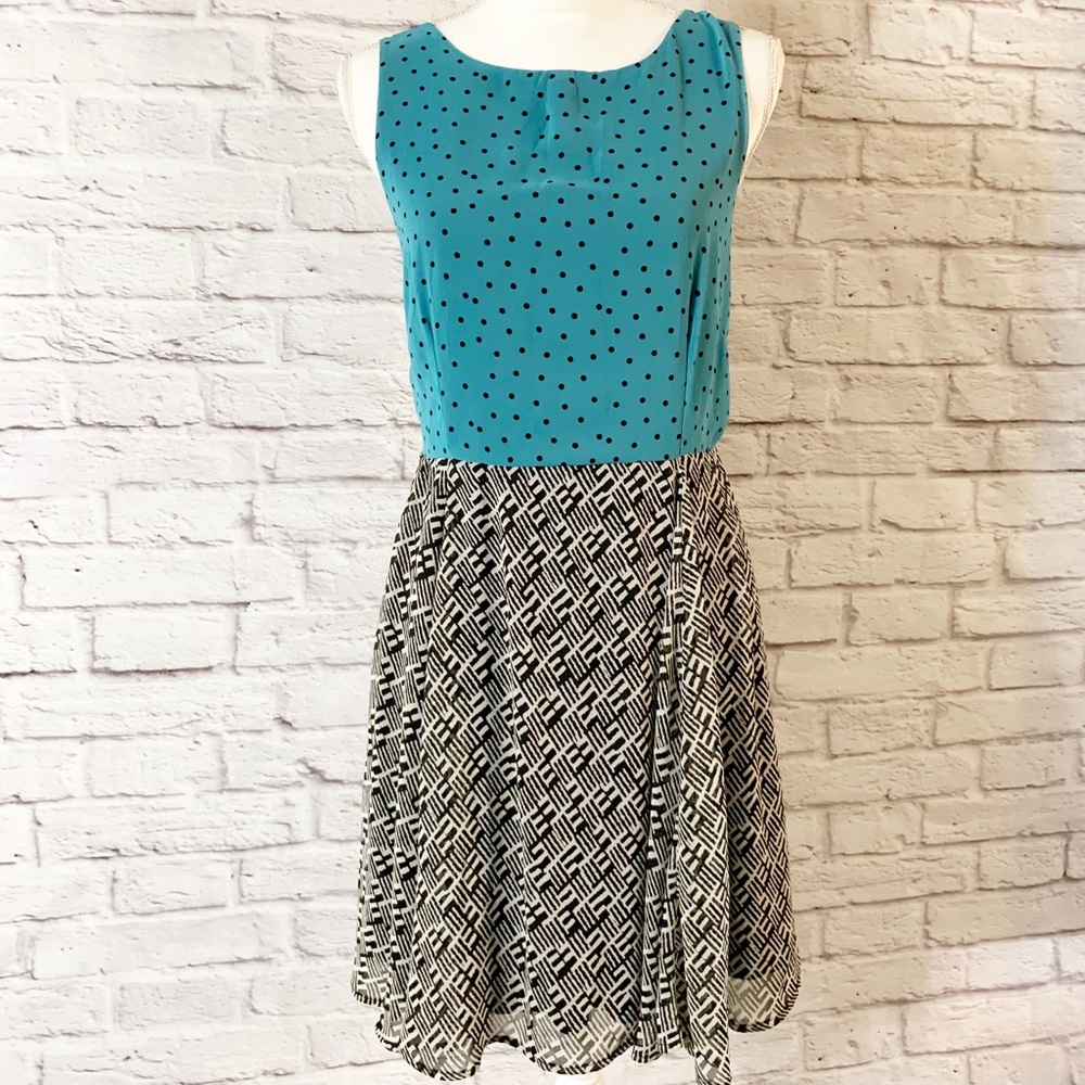 BAR III BLUE and BLACK dress SIZE XL